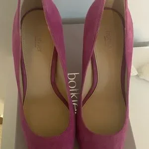 NEW Botkier Women Botkier Purple Suede Pump display picture 1